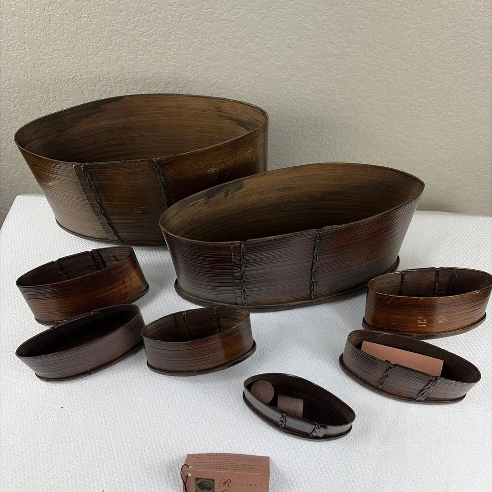 Handmade set bamboo